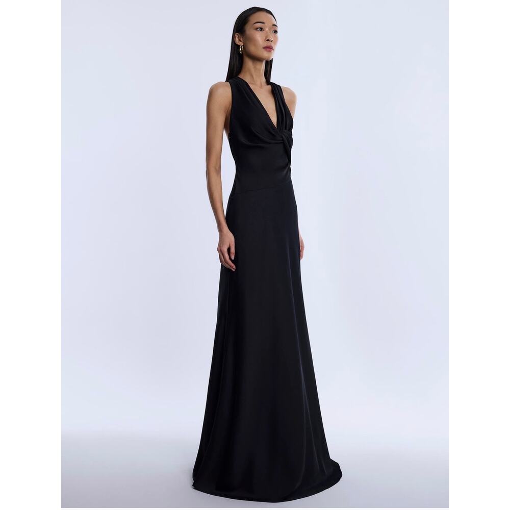 New O.P.T black gown Dress size 2 $245 - Picture 3 of 8